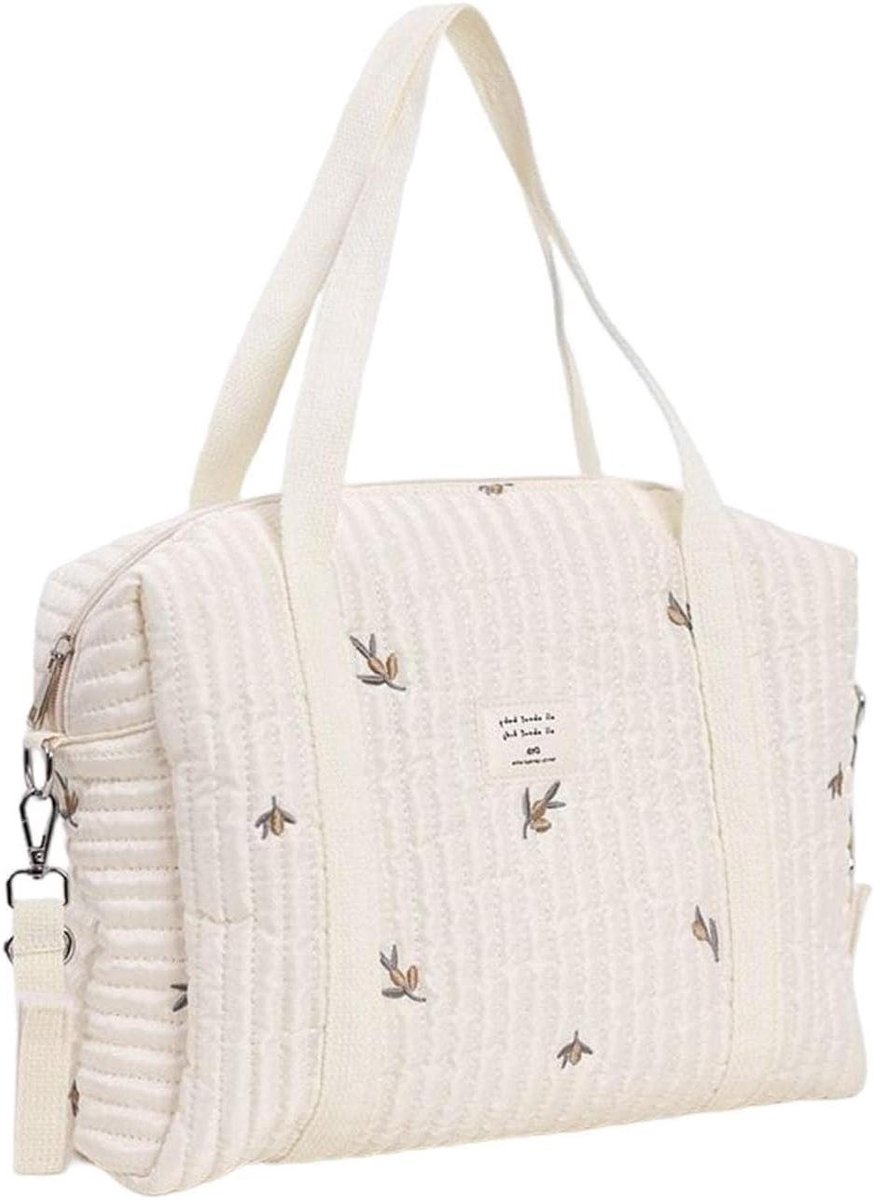 Luiertas Kinderwagen - Grote Opbergtas - Baby Verzorgen - Ademende Katoen - 36 x 10 x 30 cm - Niet gespecificeerd