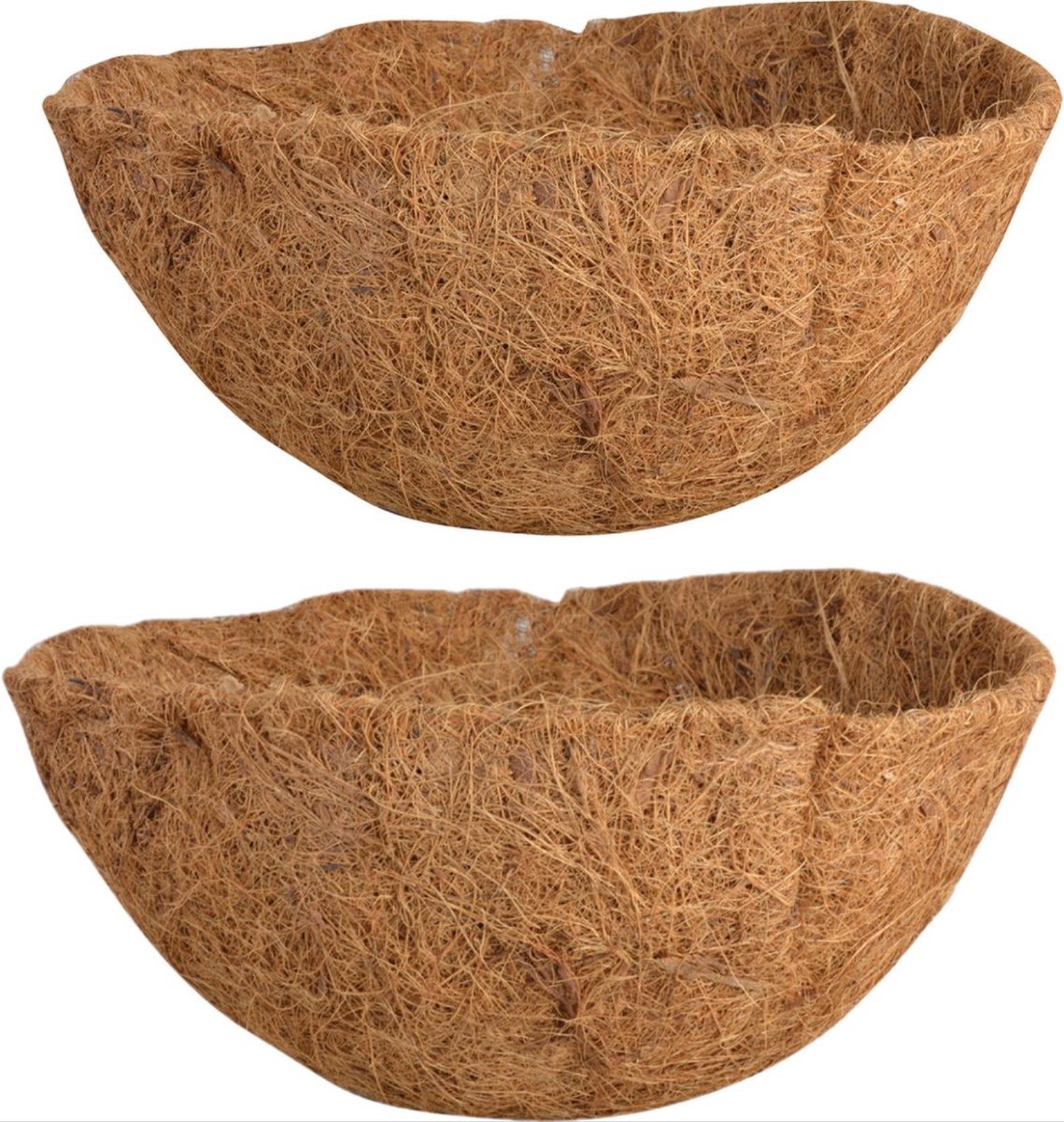 *** Voorgevormde inlegvel Kokos - voor Hanging basket - D25 cm - kokosinleggers / plantenbak - Hang bloemen - van Heble® ***