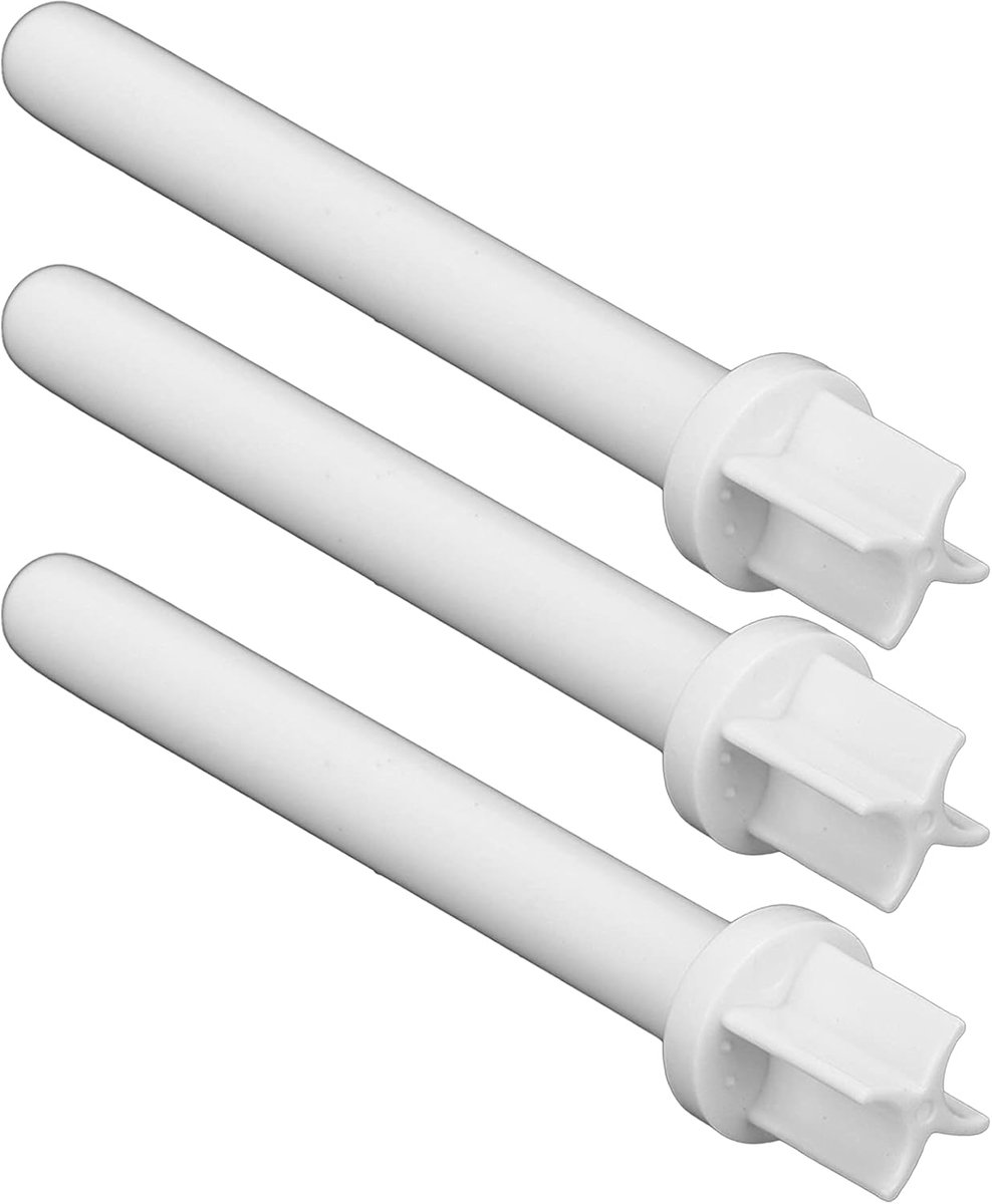 spoelpennen, witte plastic spoelhouders, 3 stuks compatibel met de meeste modellen for naaimachines