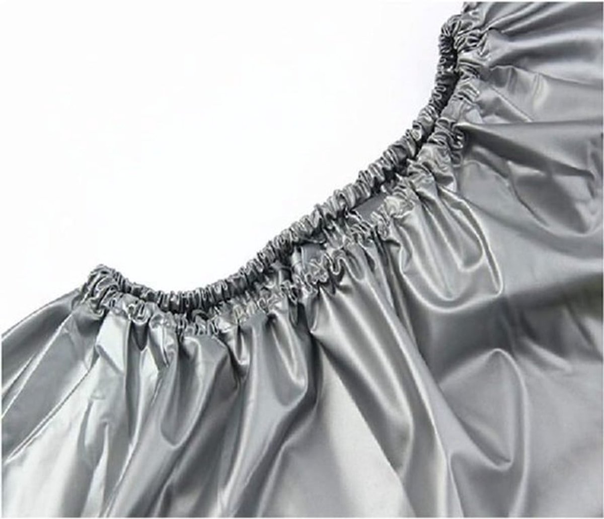 1 Set - Fitness - Waterdicht - Winddicht - Zilver - 2XL - Geschikt voor lengtes van 185-190 cm - Geschikt voor gewichtsverlies, sportschooltrainingen en sauna's