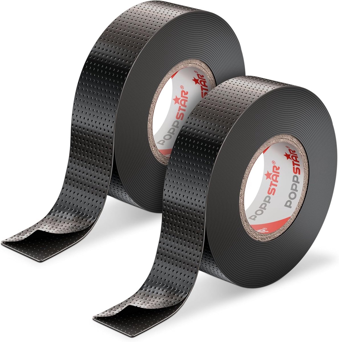 SnelShoppen - 2x Zelfklevende Universele Isolatietape en Afplaktape, 5m x 19mm, Zwart, Perfect voor Elektriciteit, Tuin, Keuken, Waterdicht en Tempera