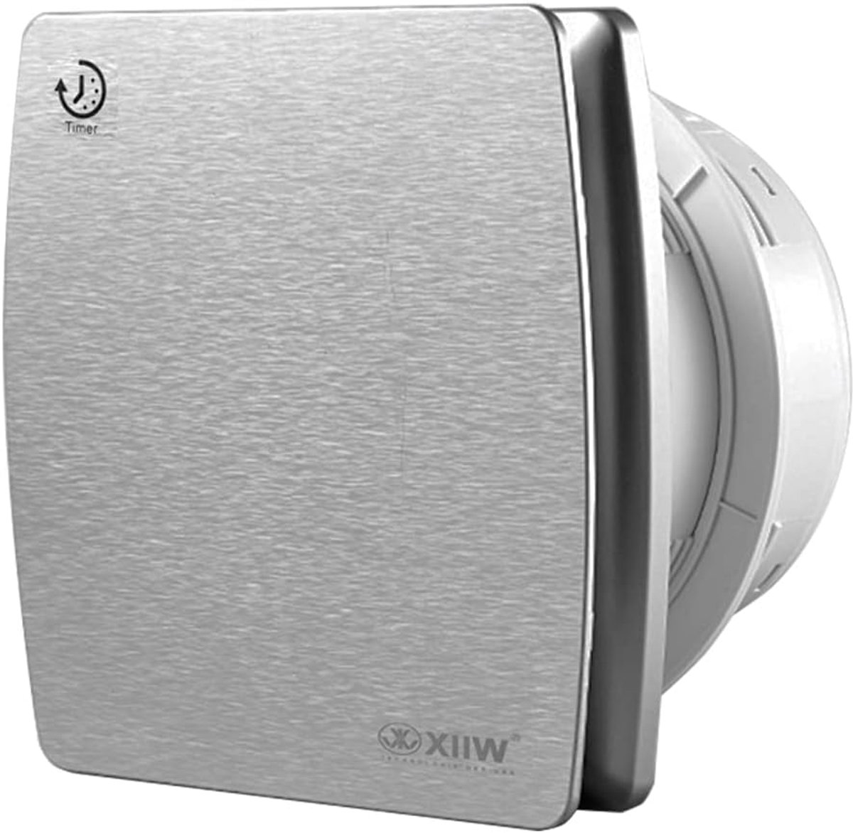 SnelShoppen - 100mm VMC Badkamer Ventilator met Timer | Stil 34 dB | Terugslagklep | IPX4 Waterdicht | Voor Kelder, Toilet, Keuken, Muur & Plafond | Z