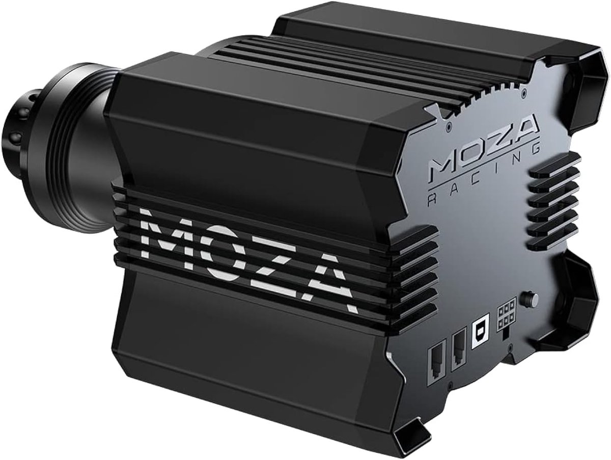 SnelShoppen - Racing Direct Drive Wheelbase - MOZA R9 - Zwart - Hoogwaardige Simulatie, Realistische Force Feedback, Perfect voor Racingsimulators, Co