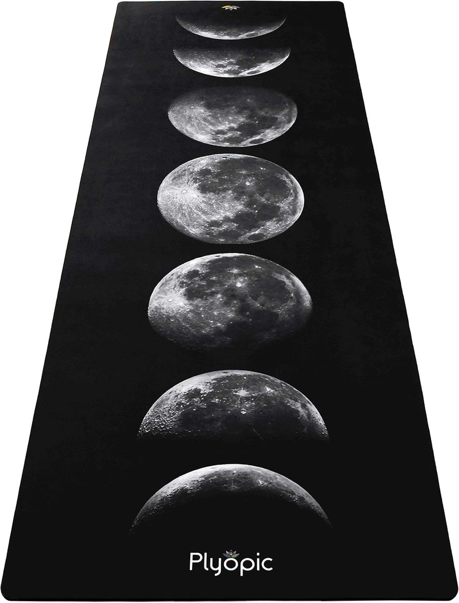SnelShoppen - Plyopic All-in-One Yoga Mat - Zweet-Grip Mat/Handdoek Combo – Milieuvriendelijk Natuurlijk Rubber – Ideaal voor Yoga, Pilates, Fitness,