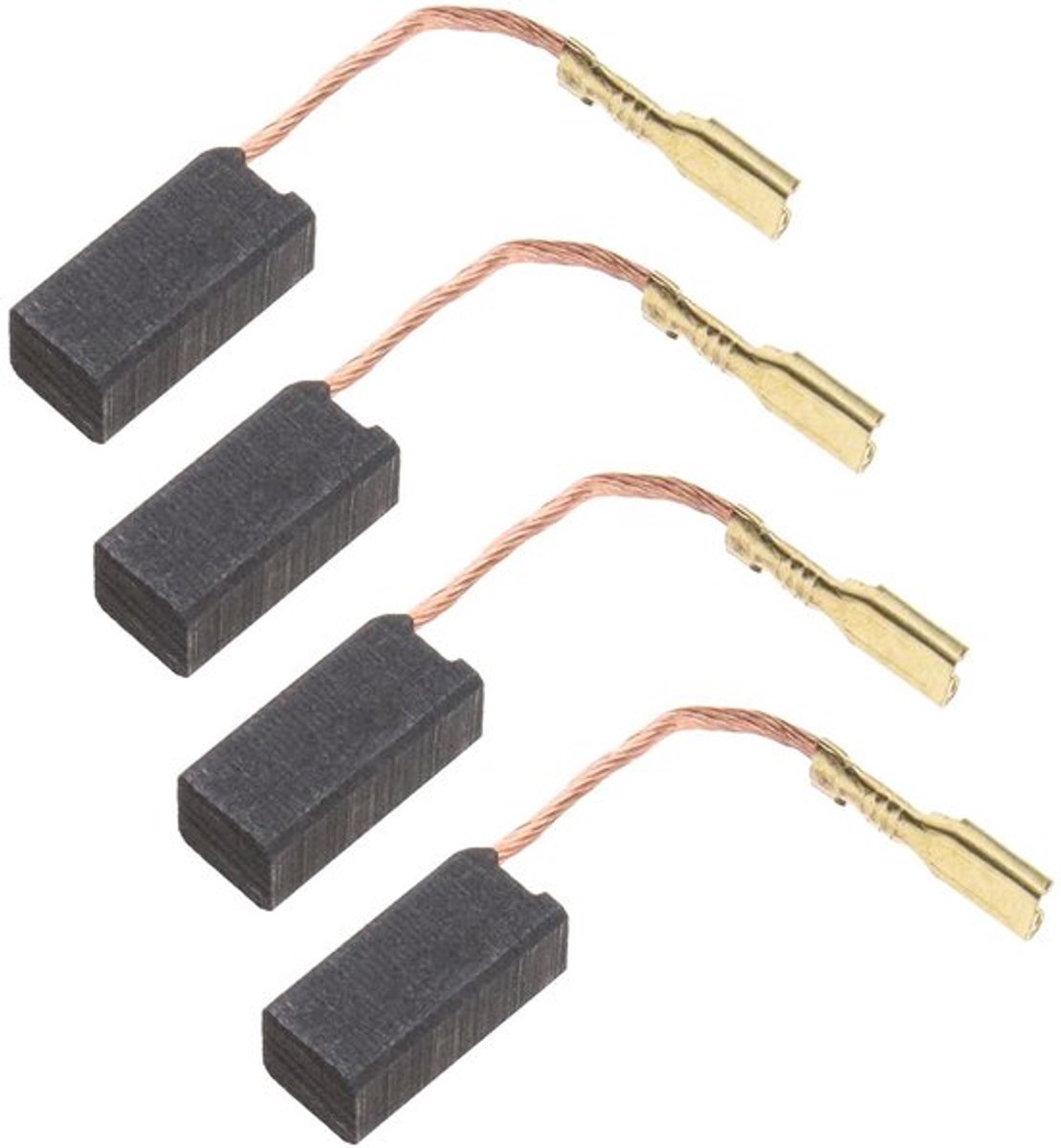 2 Pairs Motor Koolstofborstels 15x7x6.3mm Compatibel met Flex L 1109 L 1109 FE L 1109 A L 1503 VR L 1506 VR L 1509 F1109 Power Tool