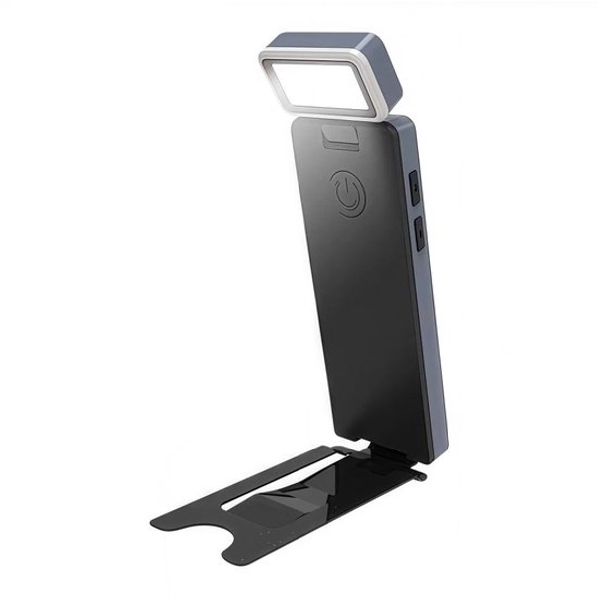 LED-mini-leeslampje met clip, oogvriendelijk lampje met boekenclip, geschikt om 's nachts naast het bed te lezen - zwart