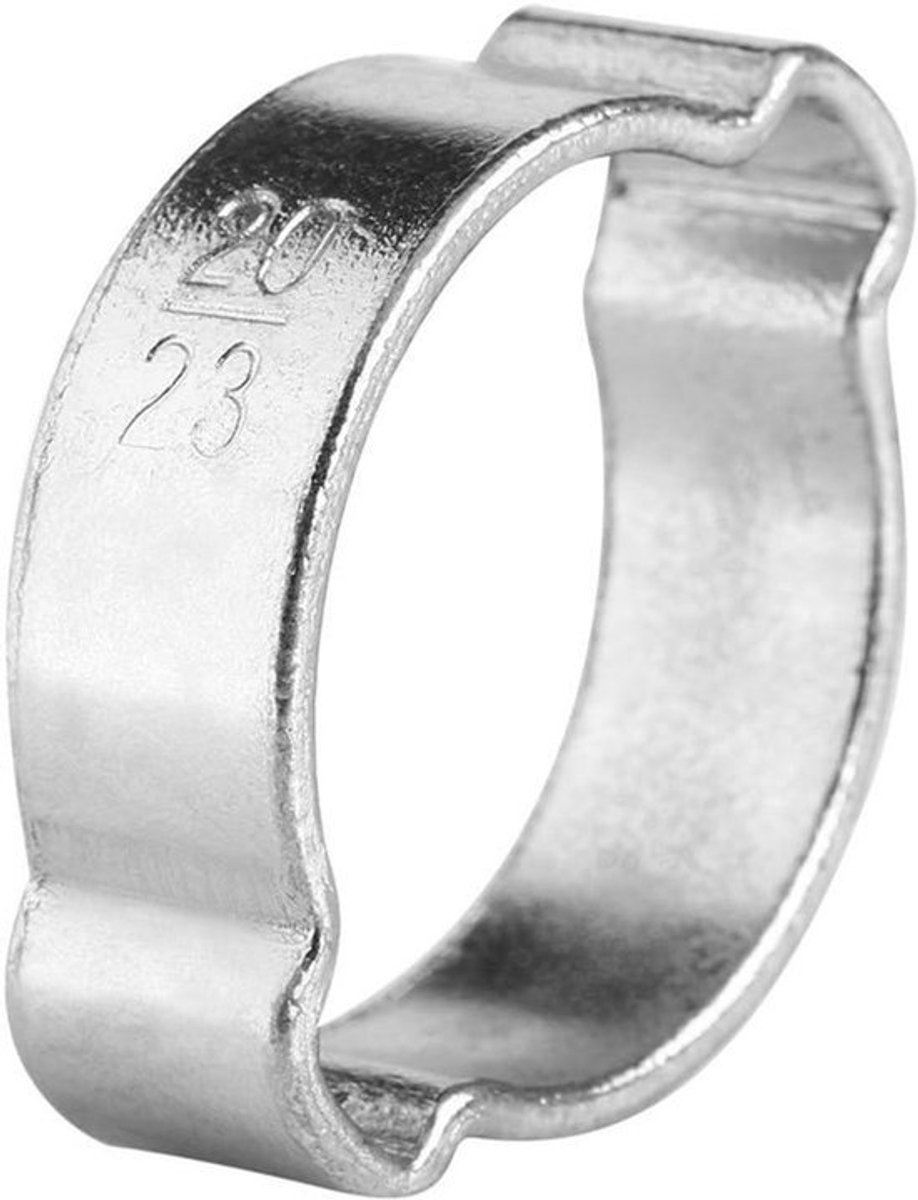 Slangklemmen 10 Stuks - Verstelbare Roestvrijstalen Slangklem 20-23 Mm