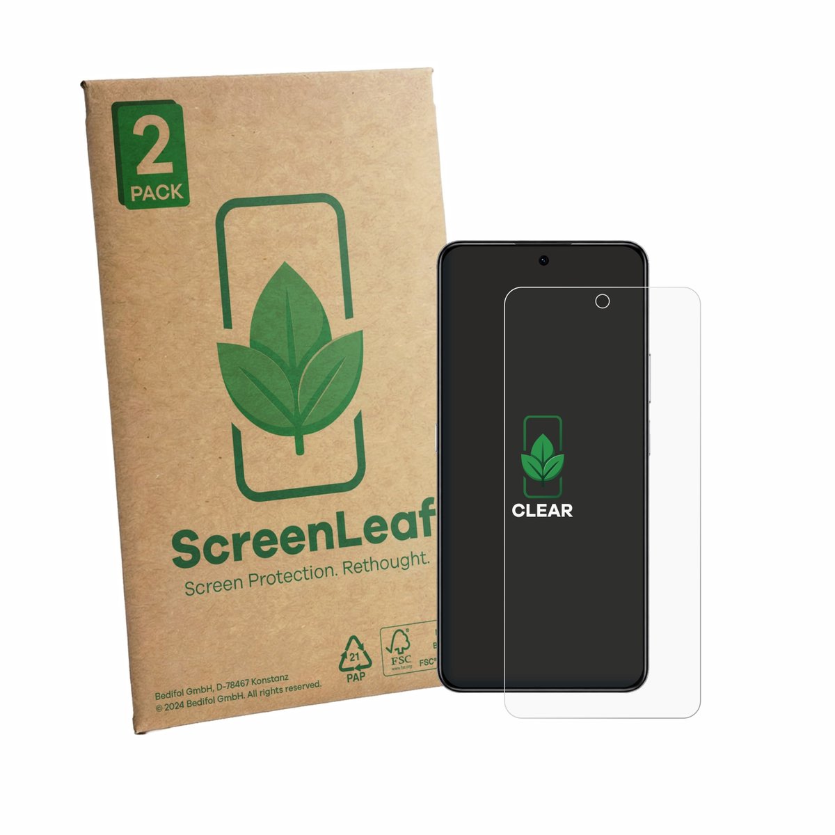 2 Stuks Screenprotector voor Honor X8d - Hoogwaardige Beschermfolie transparant