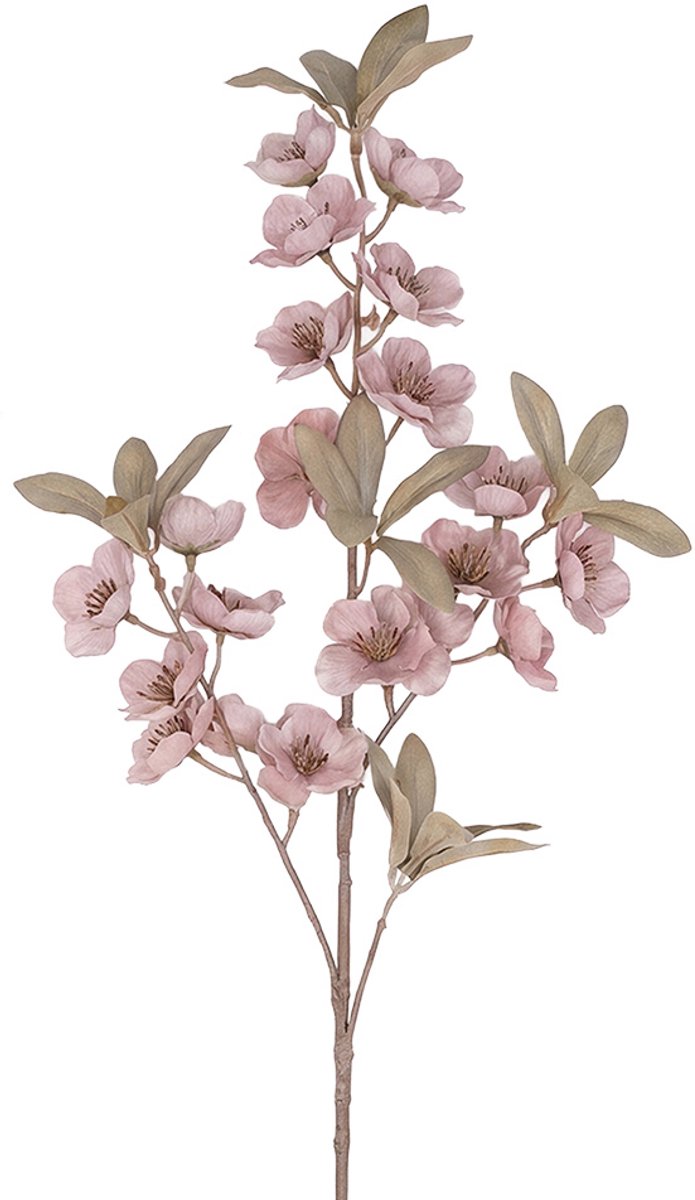 Clayre & Eef Kunstbloem Roze Kunststof
