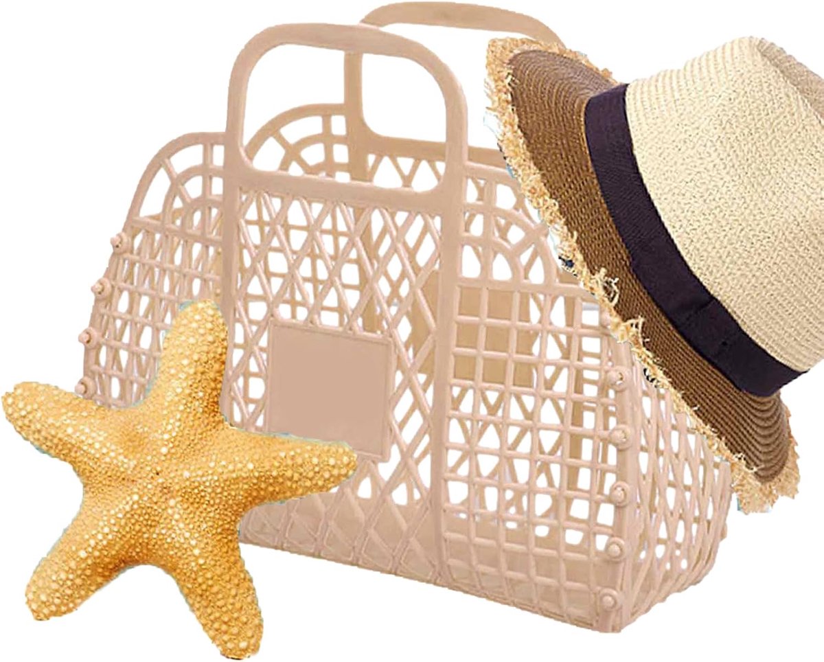 Thijox - Jelly Purse Strandtassen voor Kinderen en Vrouwen | Herbruikbare Jelly Handtassen Tote Paasmand voor Zomer, Bruiloft, Concert en Strand