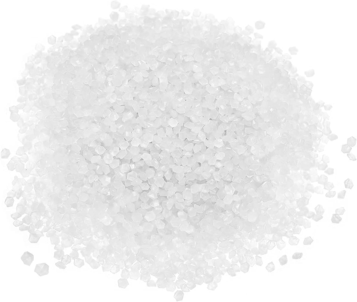 SnelShoppen - Decoratieve Tuinstenen 10.000 Stuks - Witte Fluorescerende Kiezels voor Vazen, Terrarium, Tuin, Pad, Courtyard en Aquarium - Veilig en N