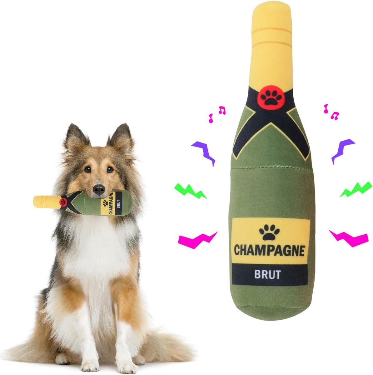 SnelShoppen – Squeaky Dog Toys, Pluche Kauwspeelgoed voor Honden, Veilig Natuurlijke Katoen, Speelgoed voor Kleine, Middelgrote en Grote Honden, Leuke
