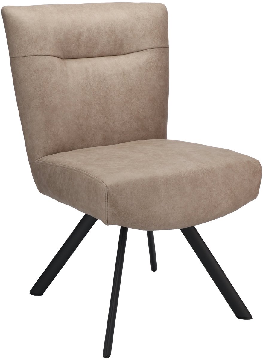 Icon Living - Stoel Josy Stof Magnum Clay Leg Black