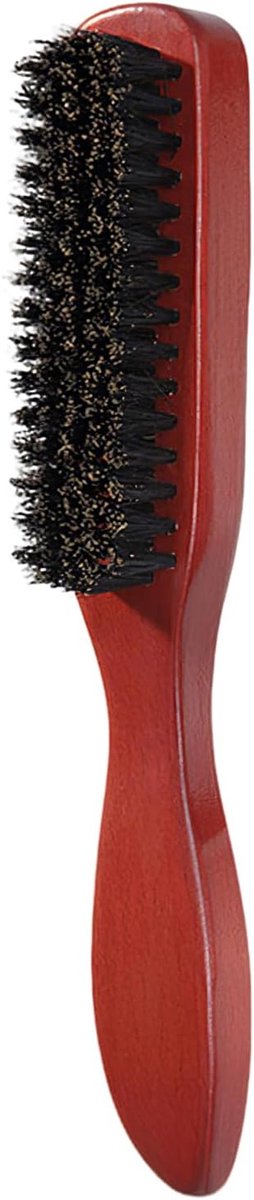 Thijox - Borstel met Zwijnhaar voor Mannen en Vrouwen, Ergonomische Baard- en Haarborstel voor Dik, Golvend, Droog of Beschadigd Haar, Perfect voor Ki