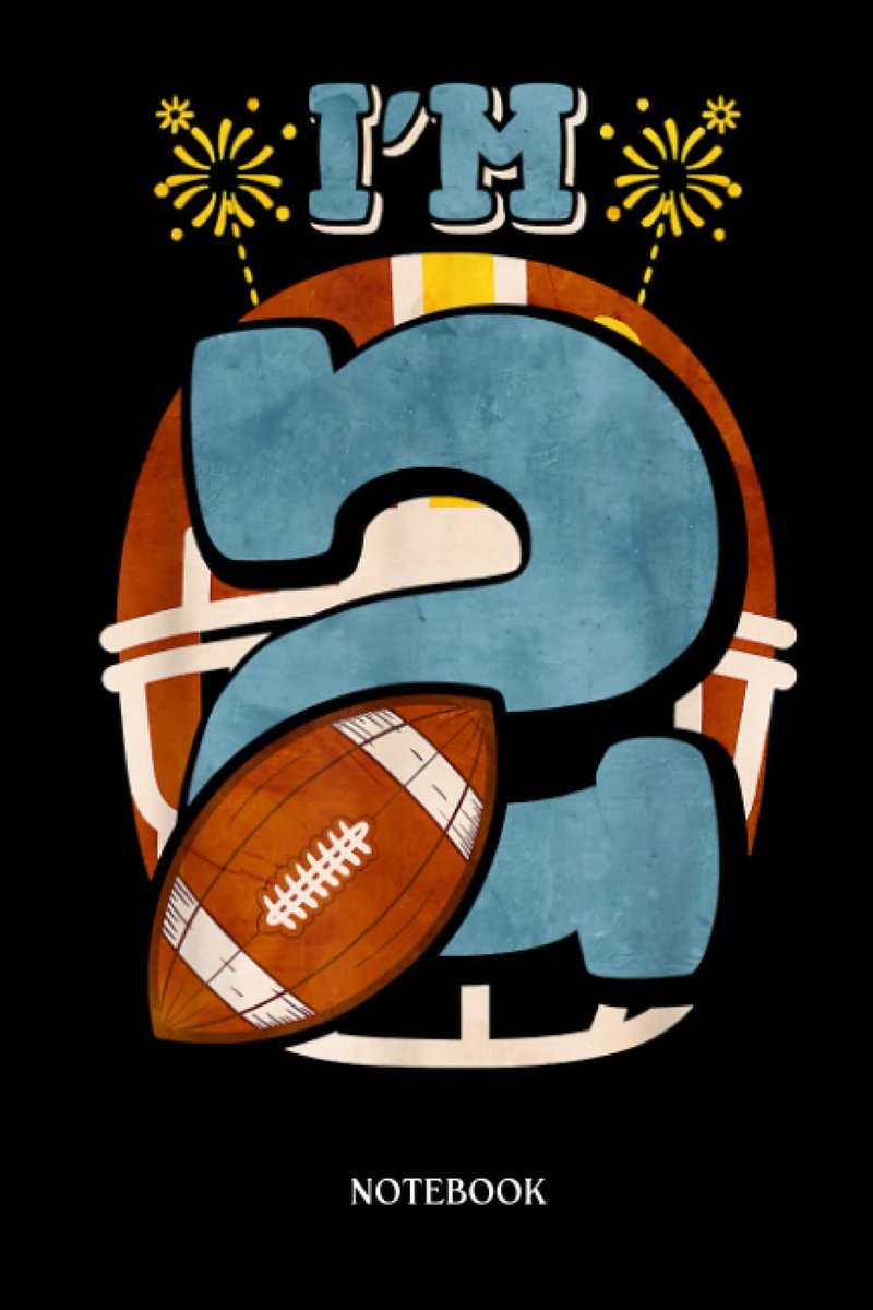 SnelShoppen - Football Notebook voor jongens | 120 pagina's | 6" x 9" | Voordelige American Football Journal voor coaches en fans | Perfect voor verja