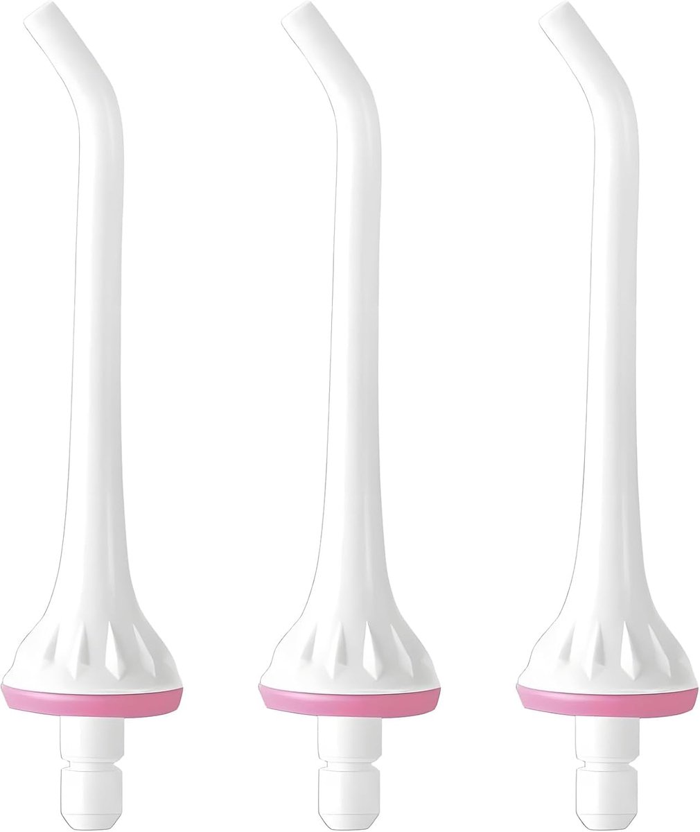 SnelShoppen - Pack van 3 Vervangende Tips voor Waterflosser, Oral Irrigator Nozzles, Jet Tip, Hoogwaardige ABS Materialen, Geschikt voor Diverse Merke