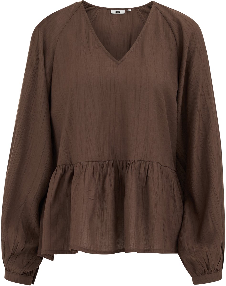 WE Fashion Dames blouse met ballonmouwen