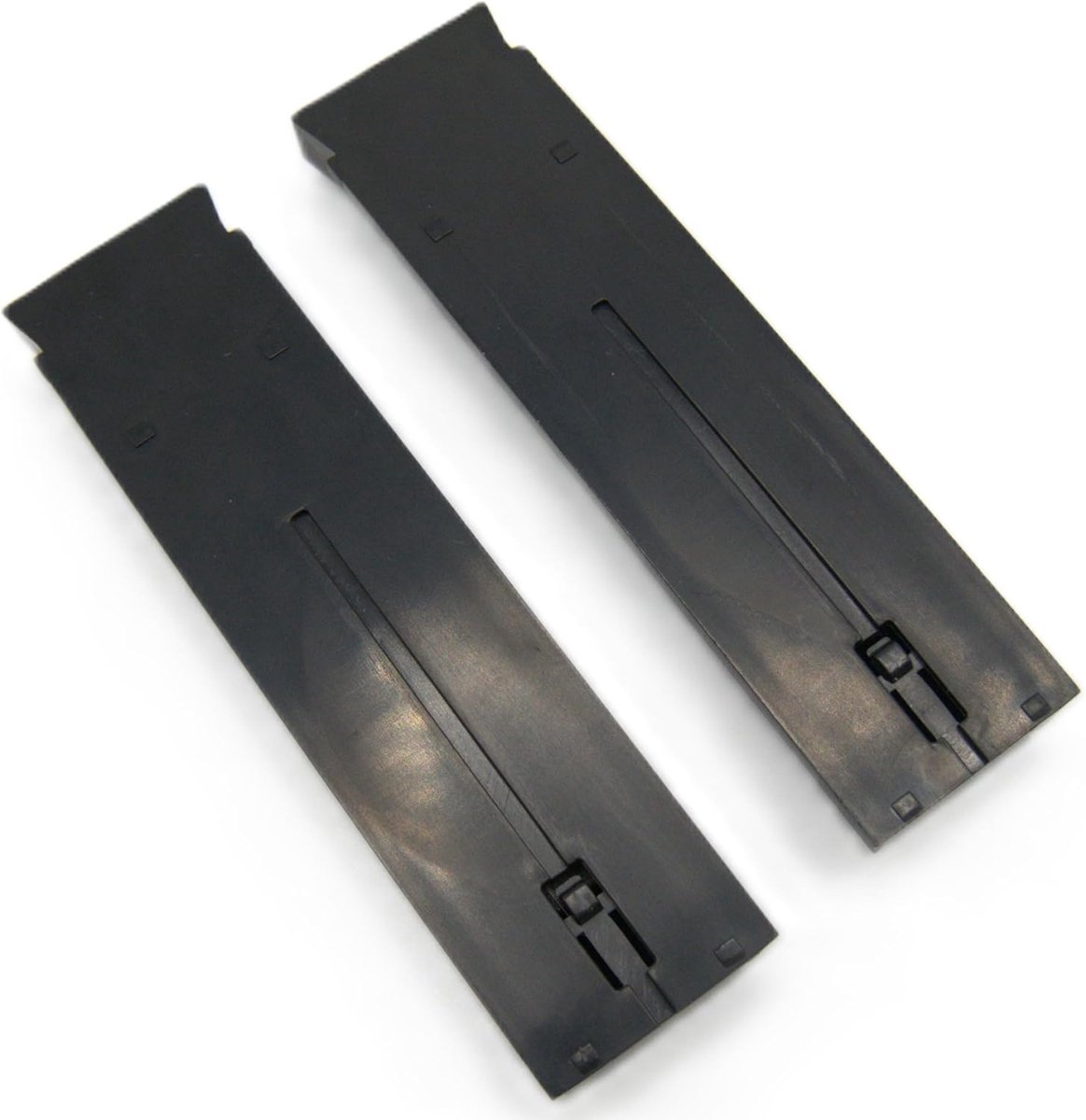 SnelShoppen - 2x Vervangende Velvet Reinigingsborstels voor Vinyl Platen | Softere Velvet Kussens met Vergrendelmechanisme | Verbeterde Vinyl Record C