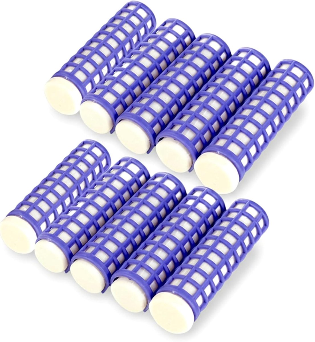 Thijox - Warmterollers set van 10 stuks - Krulspelden met diameter 2 cm - Voor zachte golven en volumineuze krullen - Stroomvrij en hittevrij - Ideaal