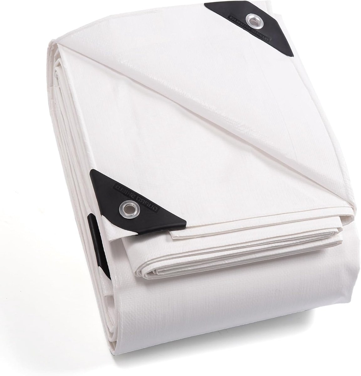 SnelShoppen - Waterproof Tarpaulin 3x3m Wit - Multifunctionele Beschermzeil met Oogjes - 160 g/m² - Scheurvast, UV-bestendig, Schimmelbestendig - Voor
