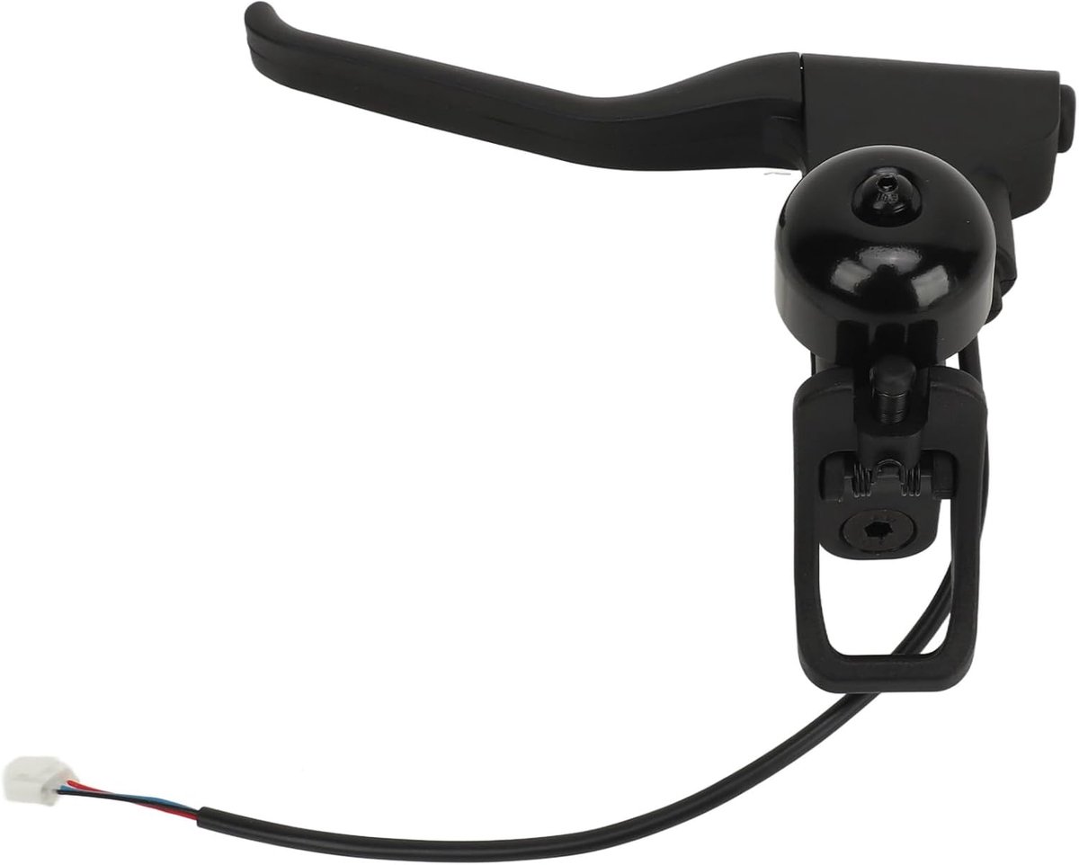 SnelShoppen - Elektrische Scooter Remhendel met Bel voor Xiaomi 4 Pro - Ergonomisch, Comfortabel, Antislip, Hoogwaardige Vervangonderdelen