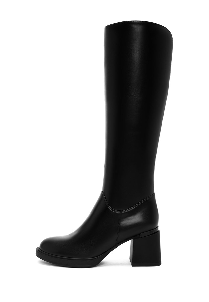 DERIMOD Heeled Boots Imitation Leather Heeled Boots