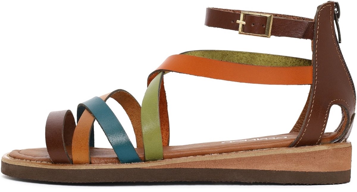 DERIMOD Sandalen Leren Sandalen