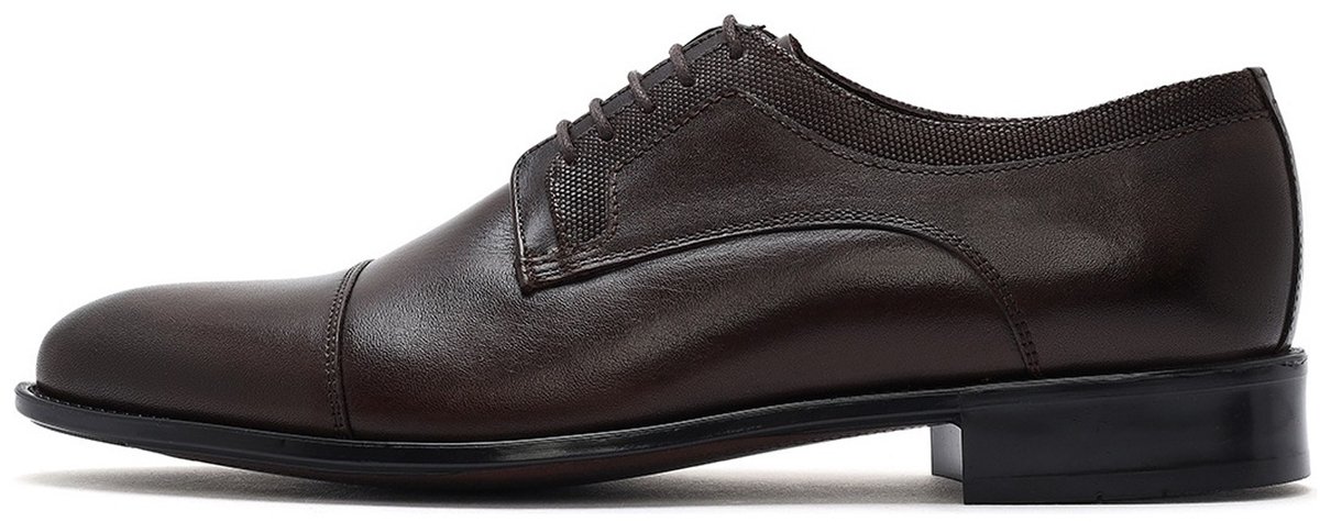 DERIMOD Klassieke Veterschoenen Leren Klassieke Veterschoenen