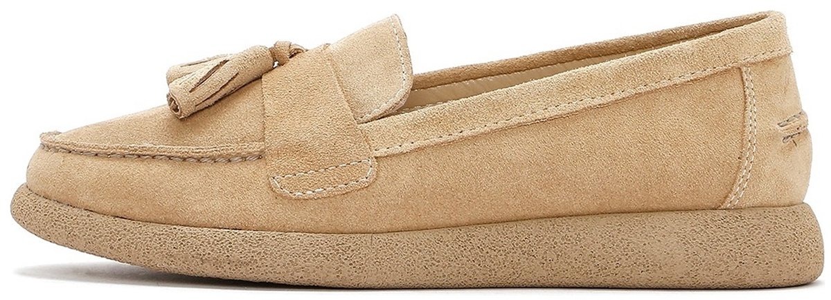 DERIMOD Loafers Leren Loafers With Tassel