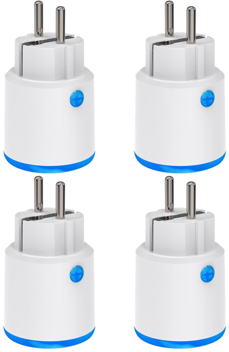 SnelShoppen - Zigbee Smart Socket met Timer en Energieverbruik Monitoring - Slimme Stekker voor Thuis - Compatibel met Zigbee Hub en Home Assistant -