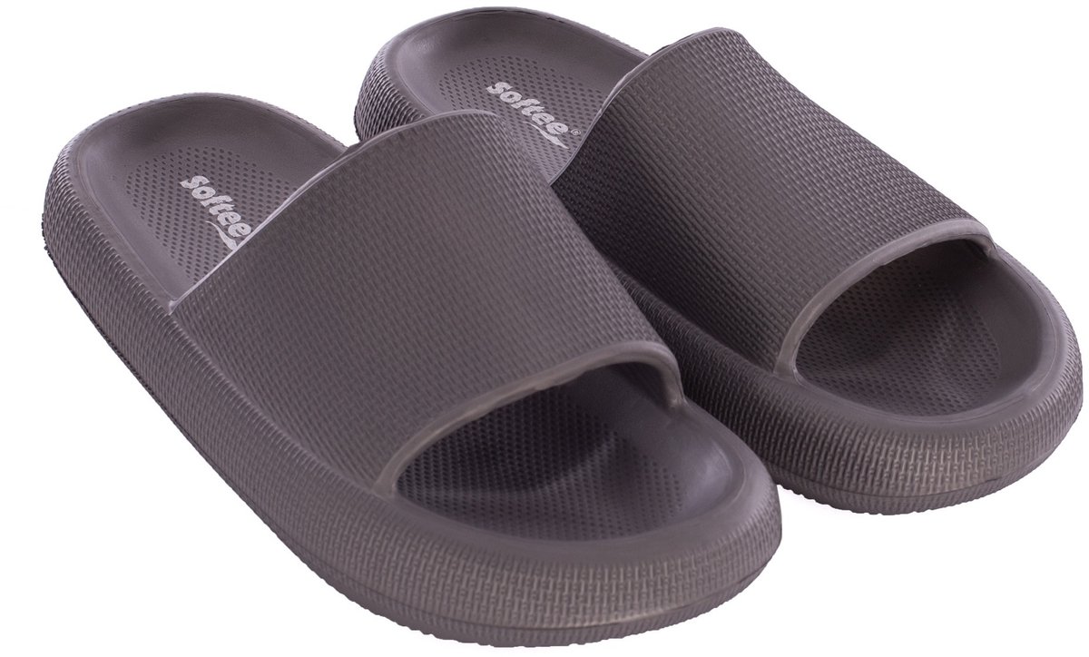 Softjim-slippers zandgrijs 42/43