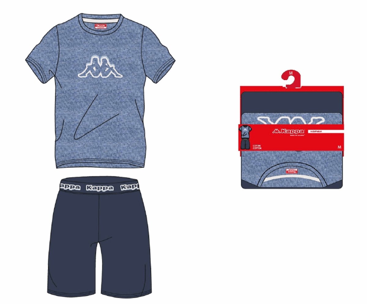 Heren Kappa 39491234 Pyjama Marino - S