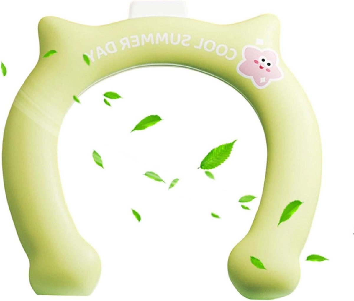 Nekkoelbuis - Ijsring Hals - Warmte Verlichten - Onmiddellijk Koelcomfort - 20 x 24 cm - Groen