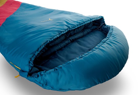 GRAND CANYON Schlafsack KANSAS 190 Mumien-Schlafsack – Warmer 3-Jahreszeiten-Schlafsack mit Kapuze und Rundum-Reißverschluss für Camping und Trekking — afbeelding 5