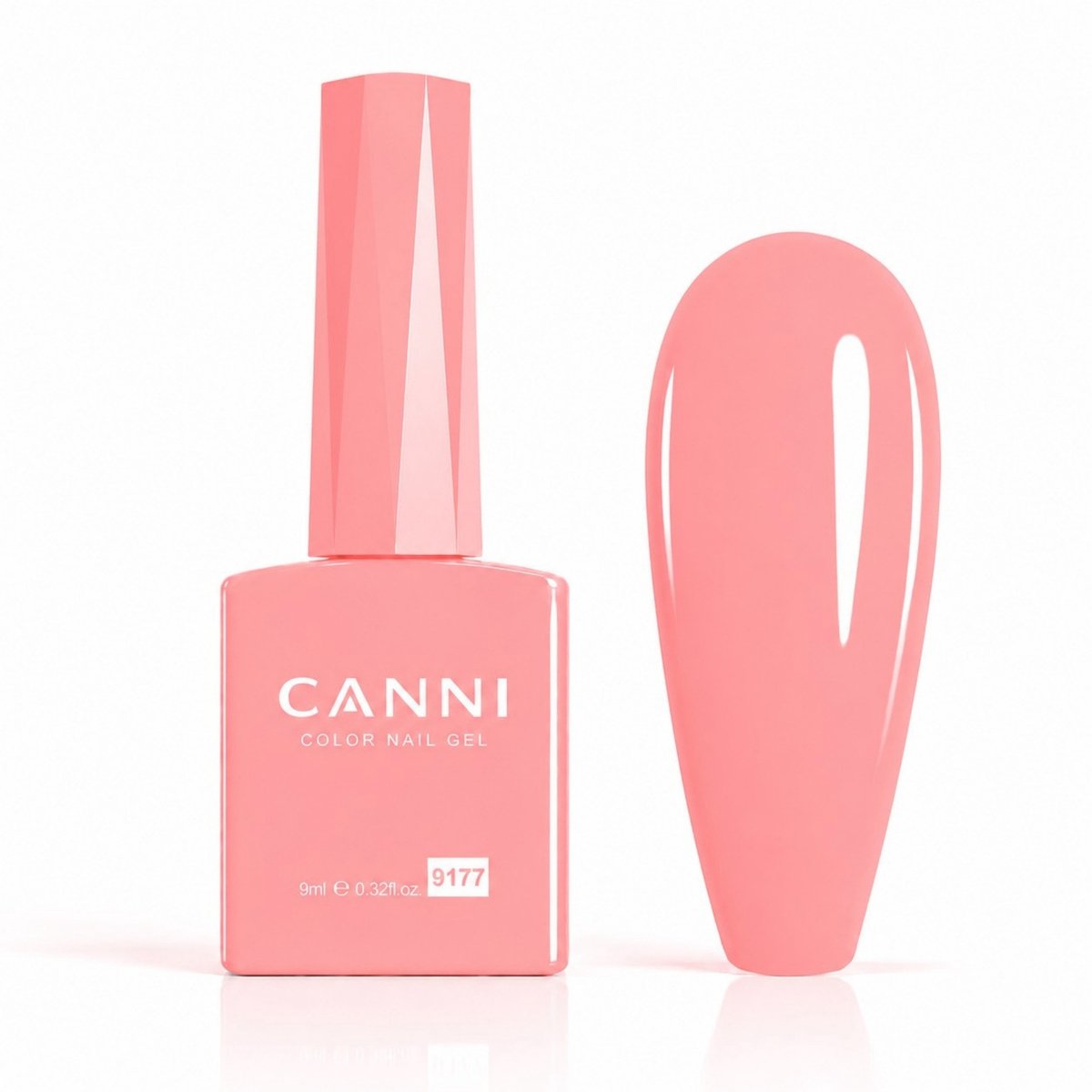 Canni - Gellak - 10 ml - HEMA-vrij - TPO-vrij - Gellak nagellak - Gel lak - Gel - Pink Gellac - Gellac - Gellak set kleuren - Gellak starterspakket - Gellak rood