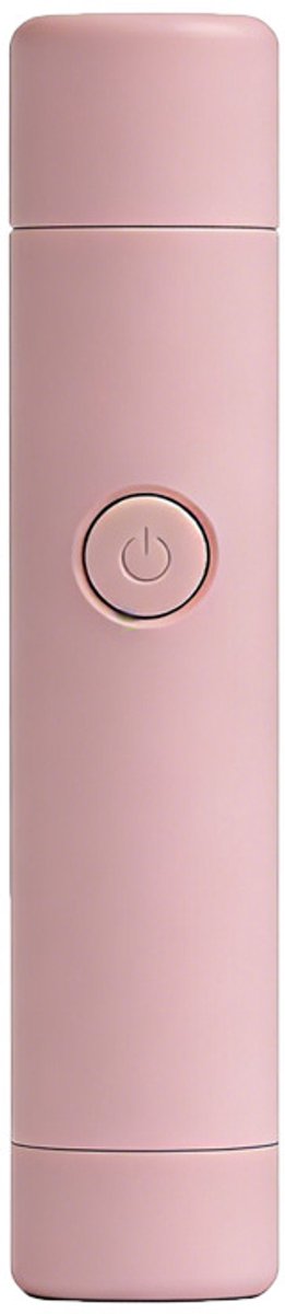 Dubbelhoofd elektrisch ontharingsapparaat voor dames, IPX6 waterbestendig oplaadbaar bikini oksel lichaam scheerapparaat Type-C opladen 300mAh-rose