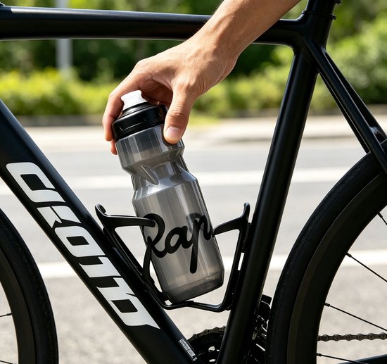 Bidon 710ml Fiets - Premium Grijs - Lichtgewicht Sportfles BPA-vrij - Fitness Waterfles - Geschikt voor Alle Bidonhouders - Vaatwasbestendig - Shakebeker - Recyclebaar & Sterk - Fietsaccessoires van Bidon — afbeelding 2