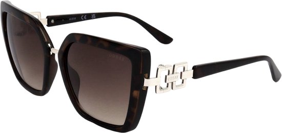 Guess GF00039/S 52F Zonnebril - Dames - Bruin van Merkloos — afbeelding 3