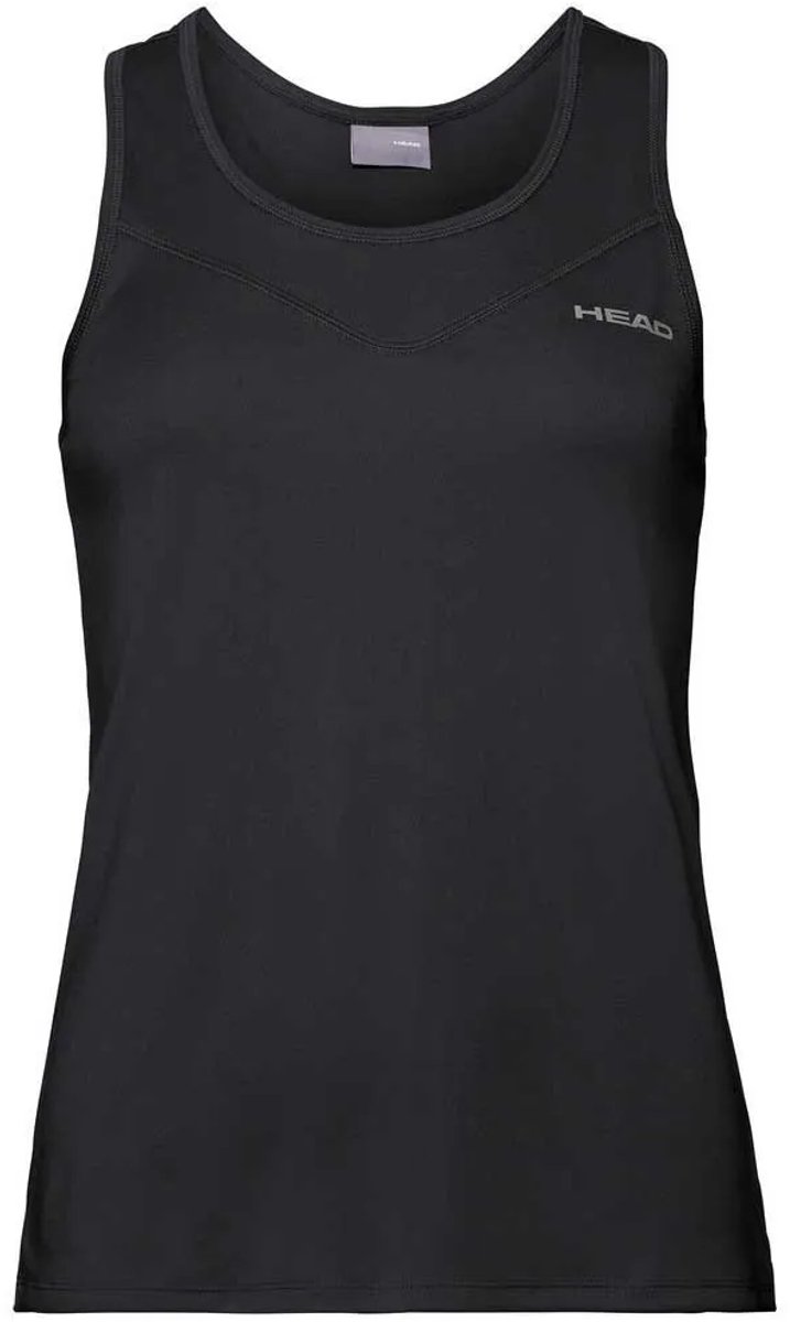 Tennisshirt HEAD Women Easy Court Tanktop Black-XL