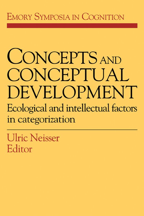 Emory Symposia in CognitionSeries Number 1- Concepts and Con ... - cover