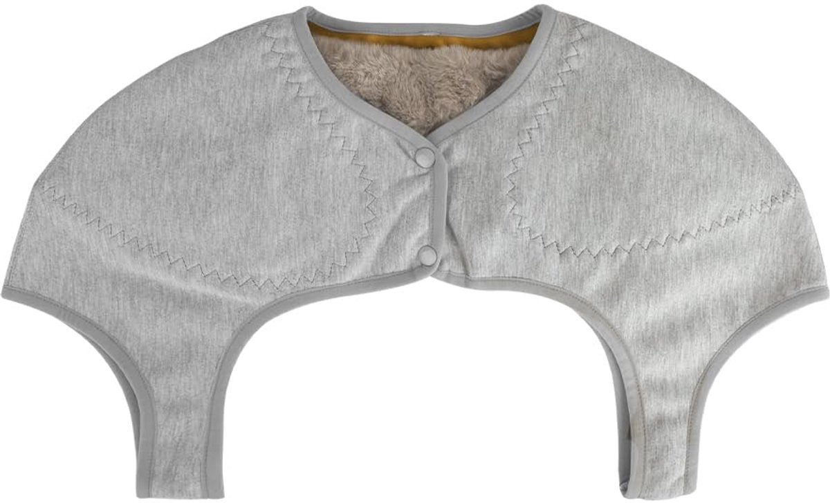 SnelShoppen - Schouderwarmer Draagbare Schouderpad met Pluche Voering - Warmte Bescherming voor Nek en Schouders - Ergonomisch Ontwerp voor Dames en H