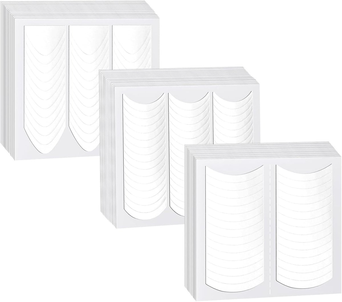 SnelShoppen - 1824 Stuks Franse Manicure Stickers - 48 Bladen, 3 Stijlen, DIY Nagelontwerpen, Elegante Nagelstickers voor Feest en Dagelijks Gebruik