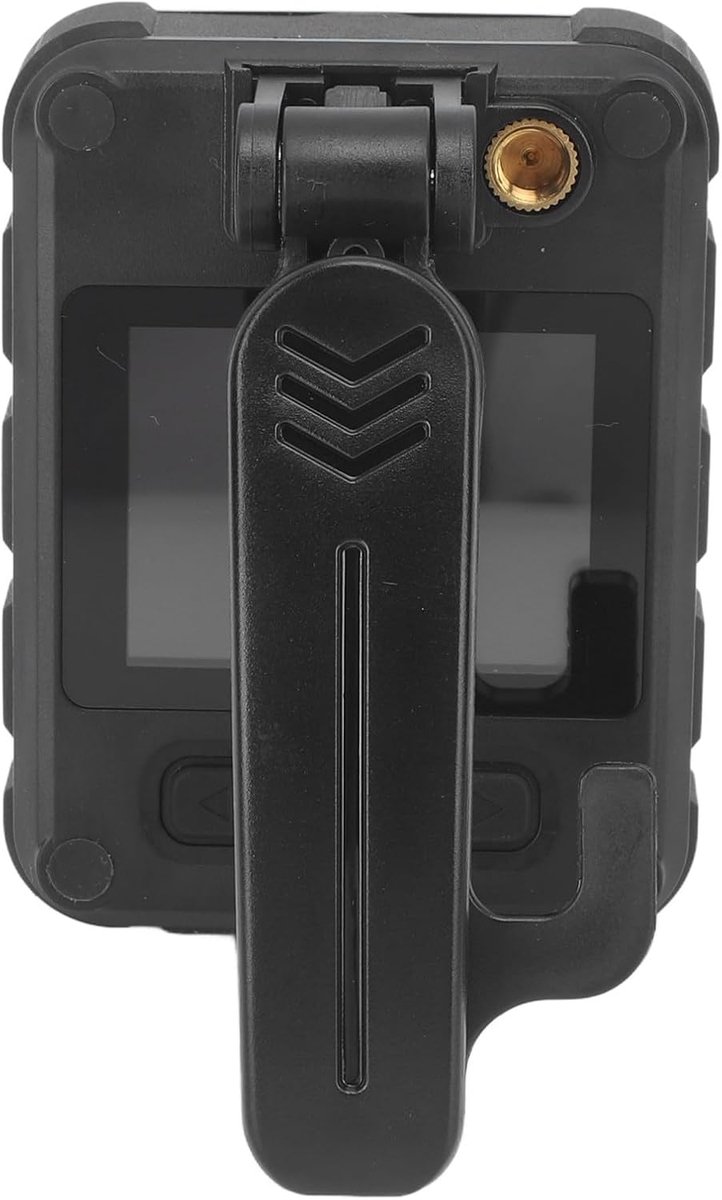SnelShoppen - Body Camera 2K Video Camera met Nachtzicht, 1800mAh Accu en Snellader, 10 Uur Opname voor Politie, Burgers en Handhaving