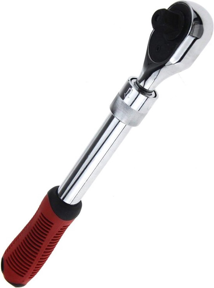 Uitbreiding Telescopische As Ratel Handvat Dopsleutel - 1/2 inch aandrijving - Geschikt voor Professioneel Gebruik - Zwart - Verlengbare Sleutel - Handig Gereedschap - Ratelsleutel