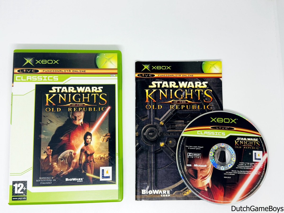 Xbox Classic - Star Wars - Knights Of The Old Republic - Classics