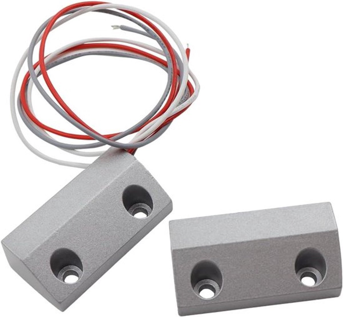 Roll-Up Deur Reed-schakelaar 3-draads Zinklegering No/Nc Alarm Garagekasten Beveiligingssystemen (25-35 mm bereik)
