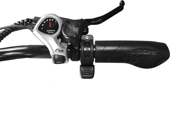 Lookraod L28 Elektrische Fiets - 28‘’ 250W Motor, 36V 23Ah Accu, 140km Bereik, 7-Speed Shimano, Hydraulische Remmen –Grijs — afbeelding 3