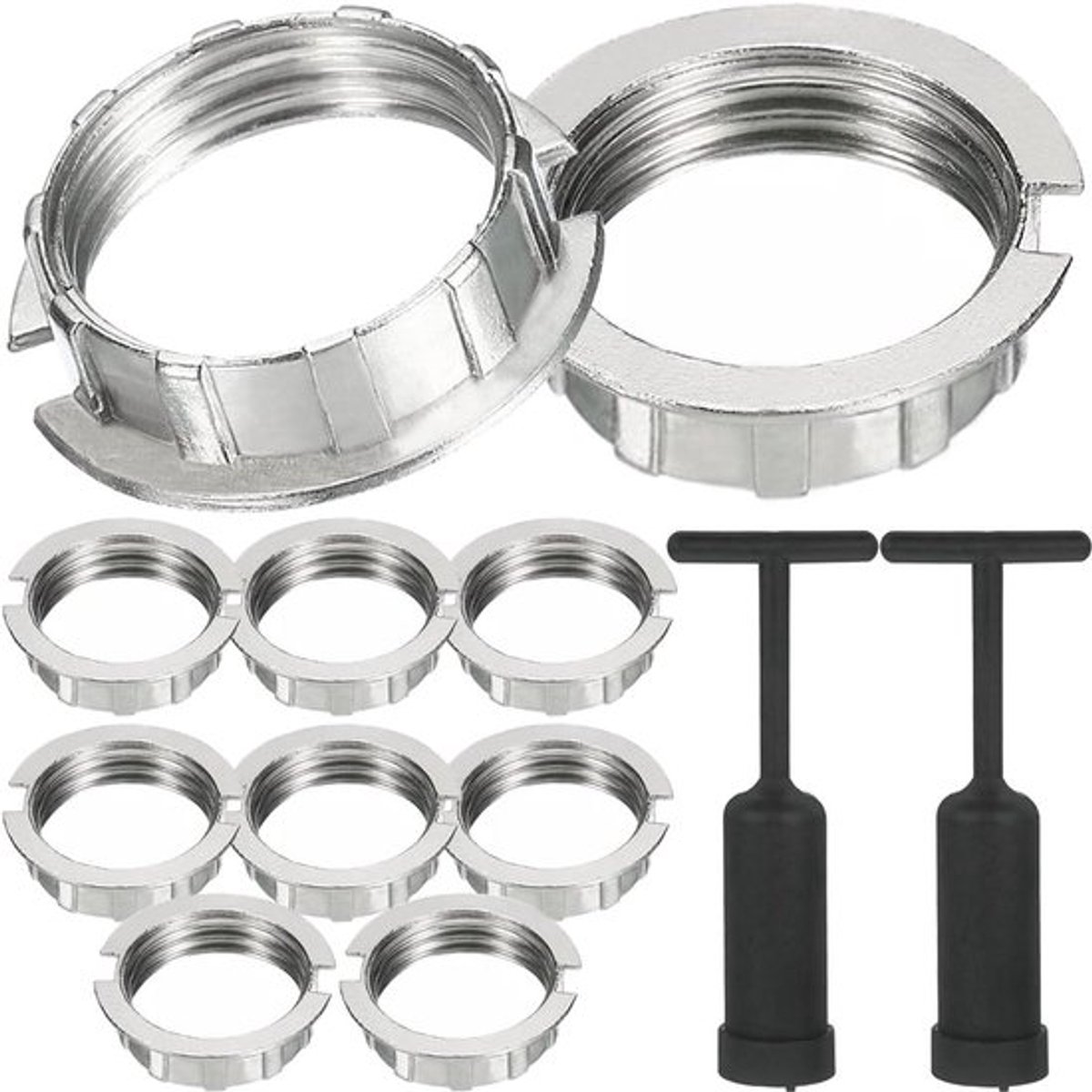 G9 Lichtfitting Ring (10 stuks) - Lampenkap Adapter Ring voor Tafellampen, Vloerlampen en Wandlampen