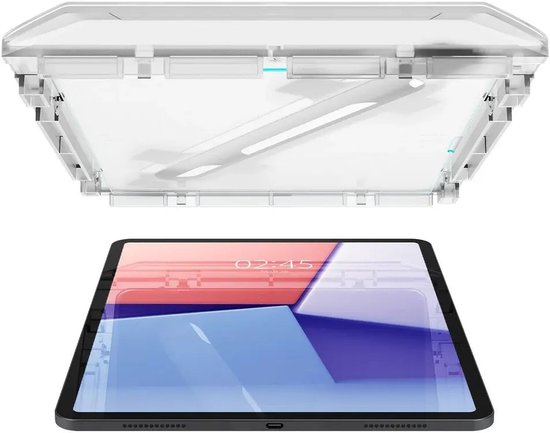 GEHARD - GLAS - SPIGEN GLAS.TR "EZ FIT" IPAD AIR - 13 - 2024 - HELDER van Spigen — afbeelding 5