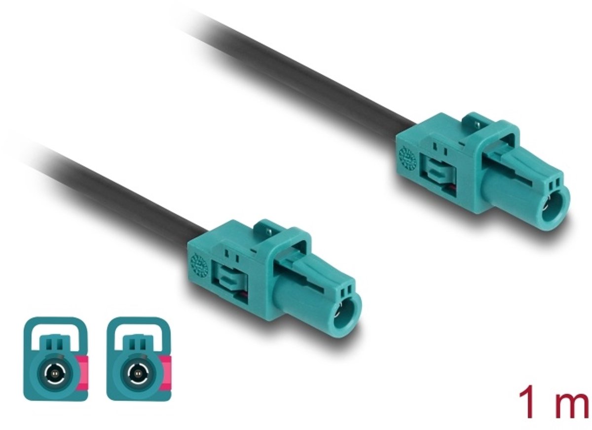DELOCK Kabel Mini FAKRA Z Bu single zu Mini FAKRA Z verloop stekker